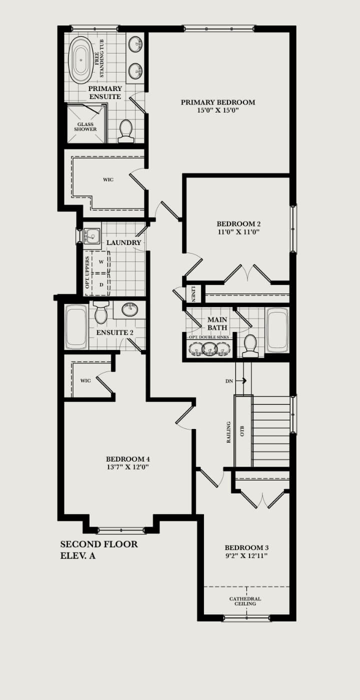The Briarcrest floorplan