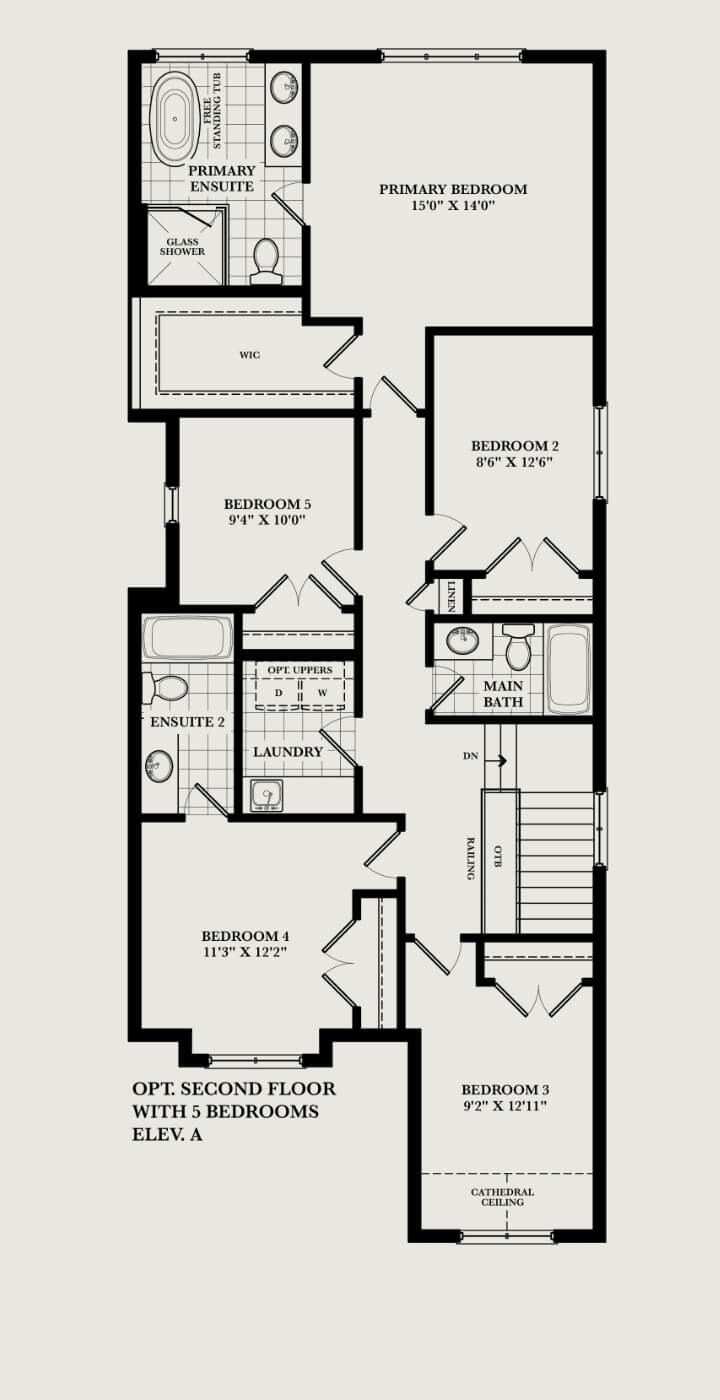 The Briarcrest floorplan
