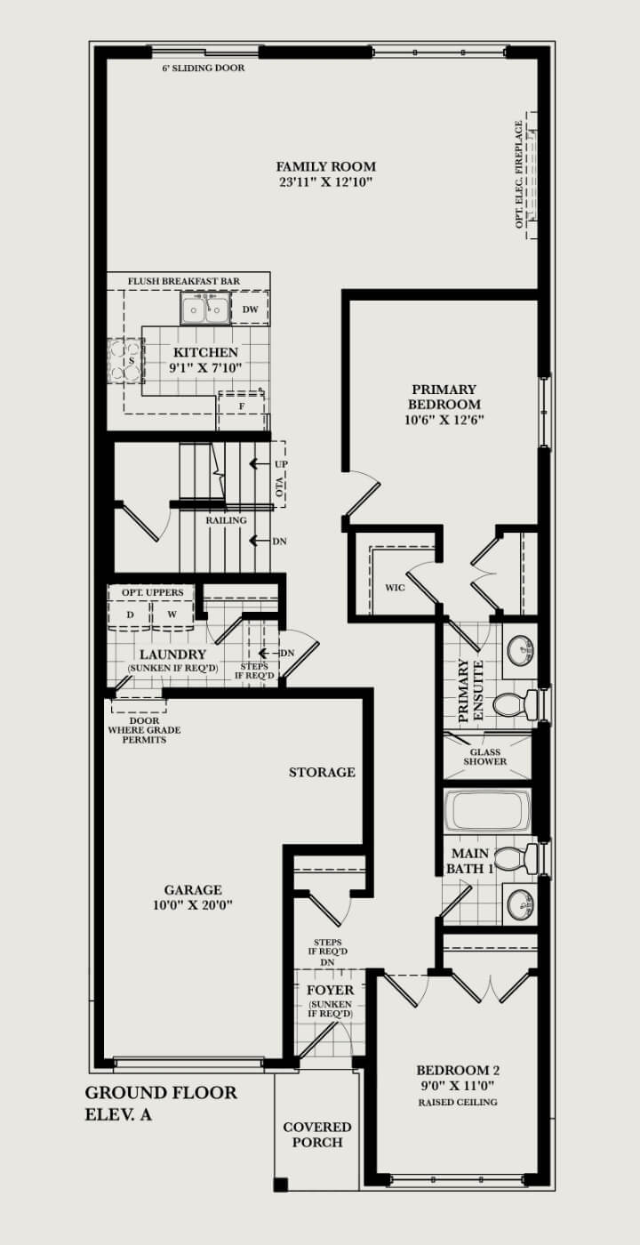 The Rosewood with Loft floorplan