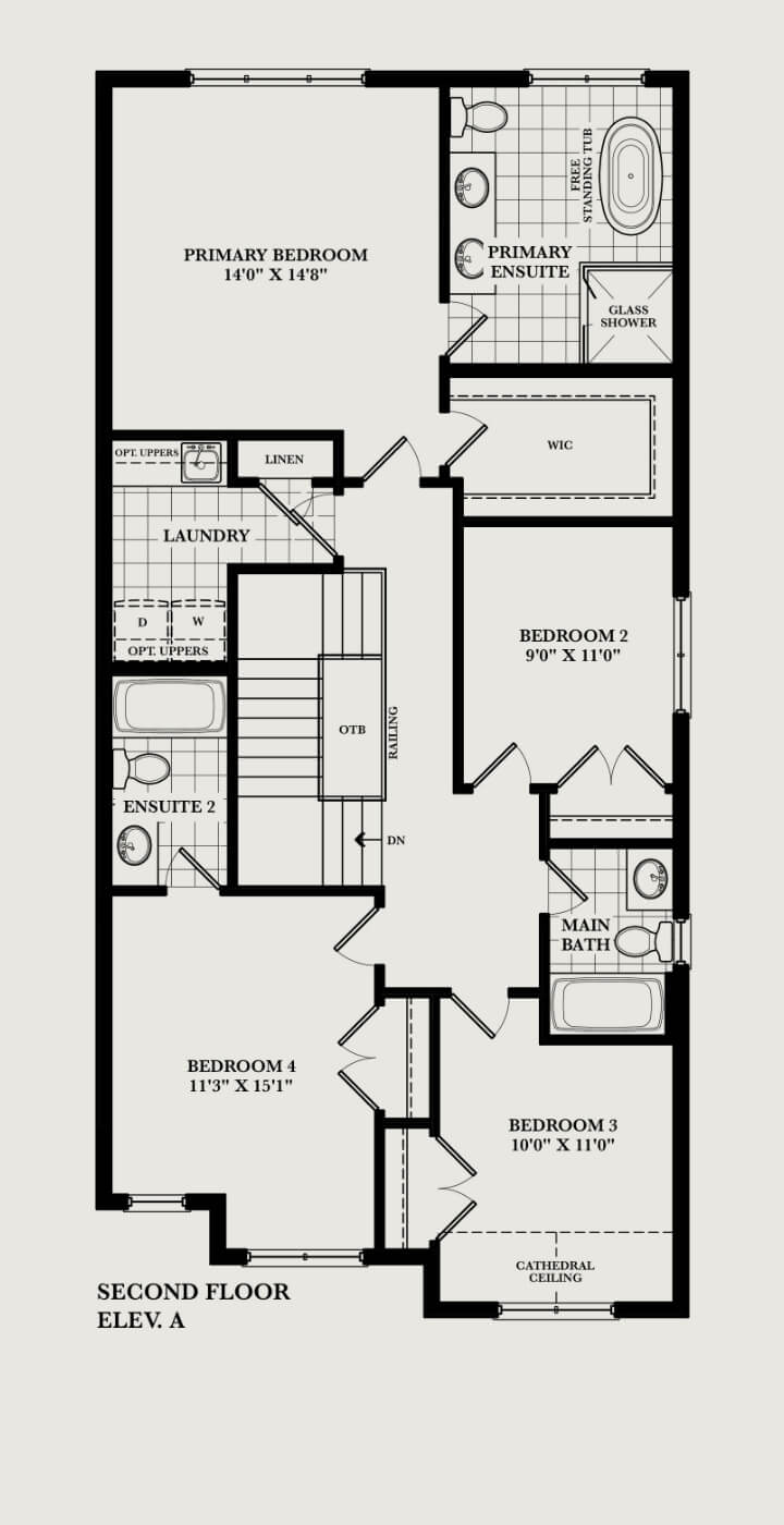 The Stonebrook floorplan