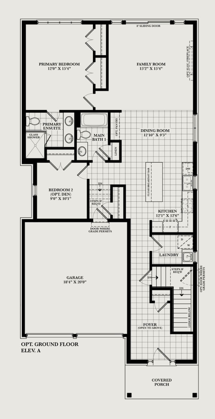 The Ashford floorplan