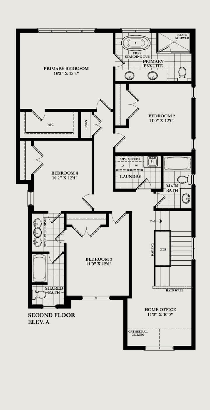 The Dorset floorplan
