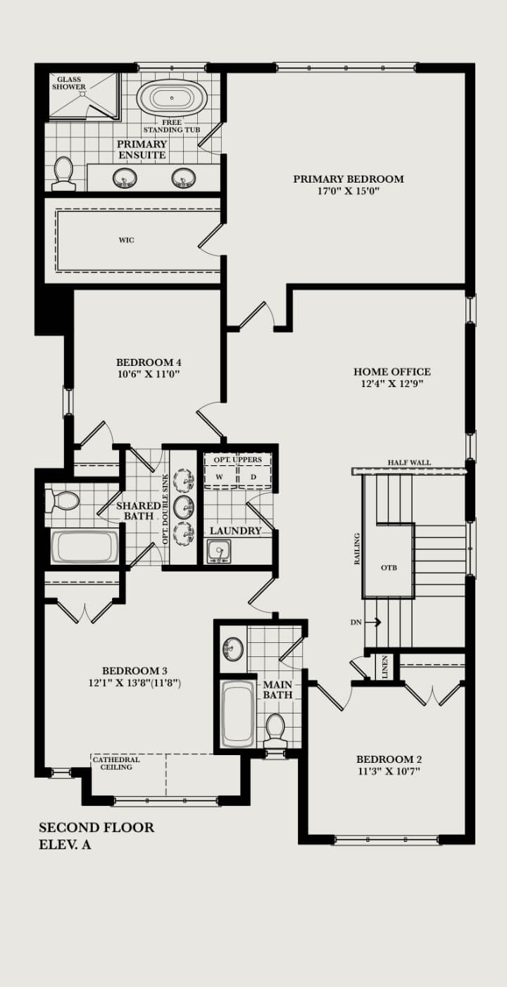 The Kingsbury floorplan
