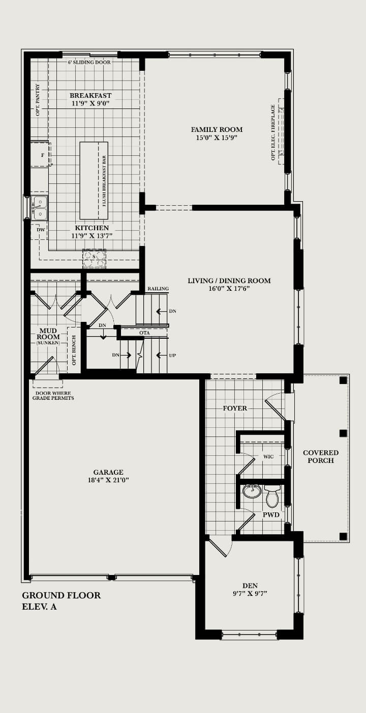 The Salisbury floorplan