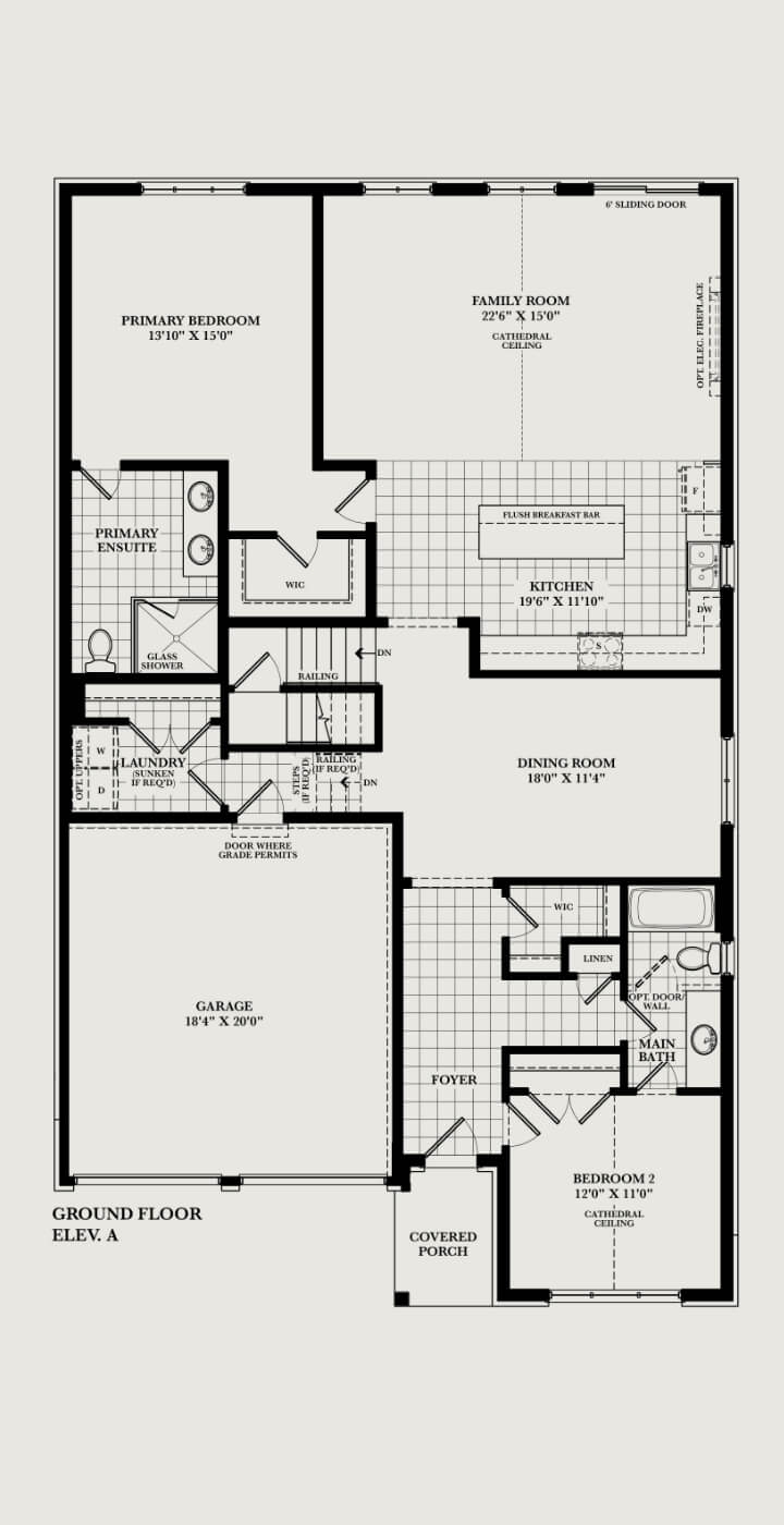 The Foundry floorplan