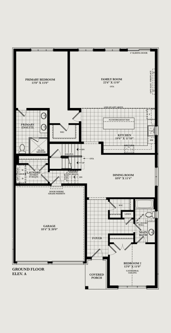 The Foundry with Loft floorplan
