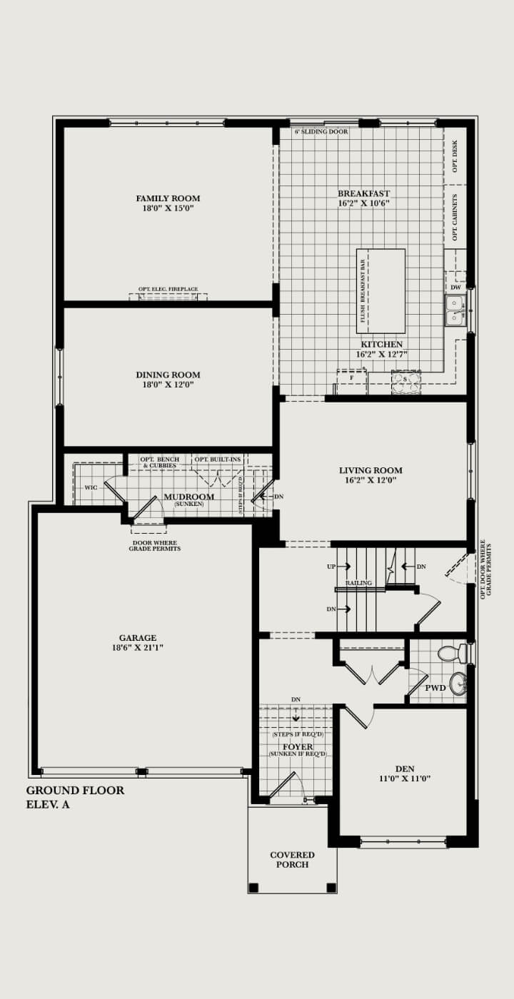 The Ironcrest floorplan