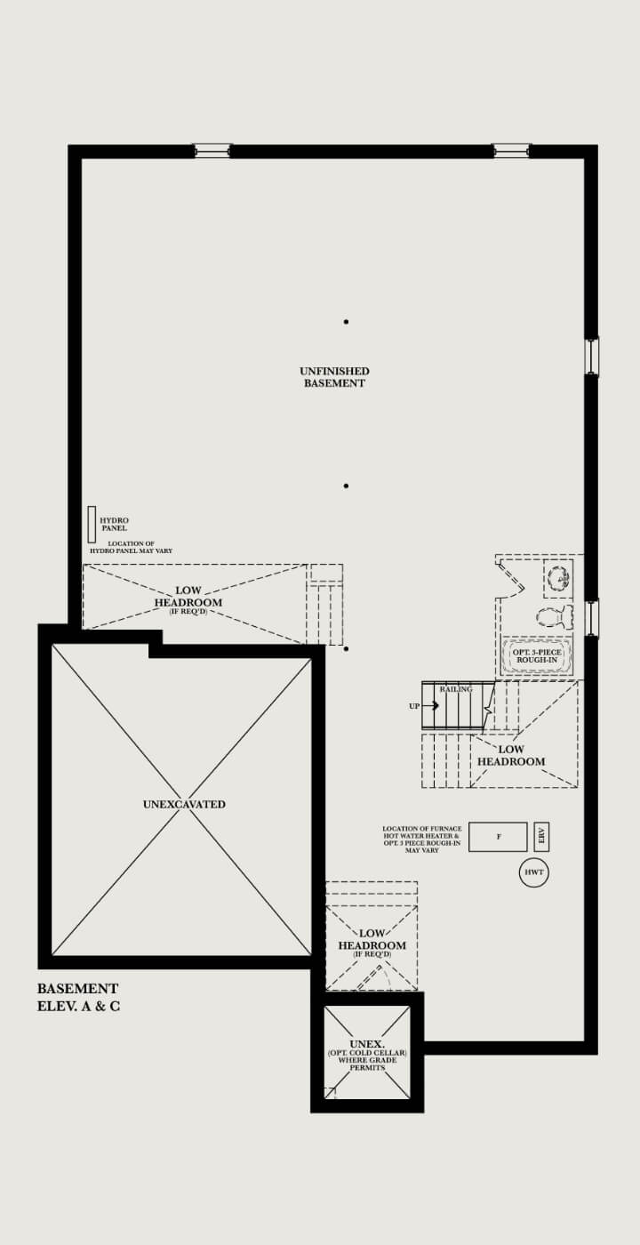 The Ironcrest floorplan