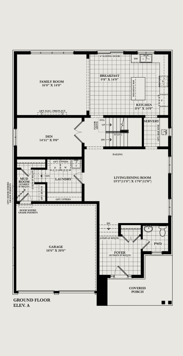 The Millwright floorplan