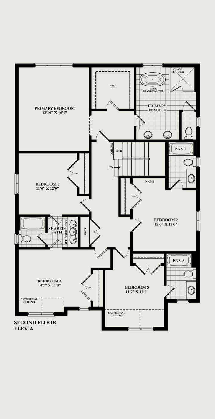 The Millwright floorplan