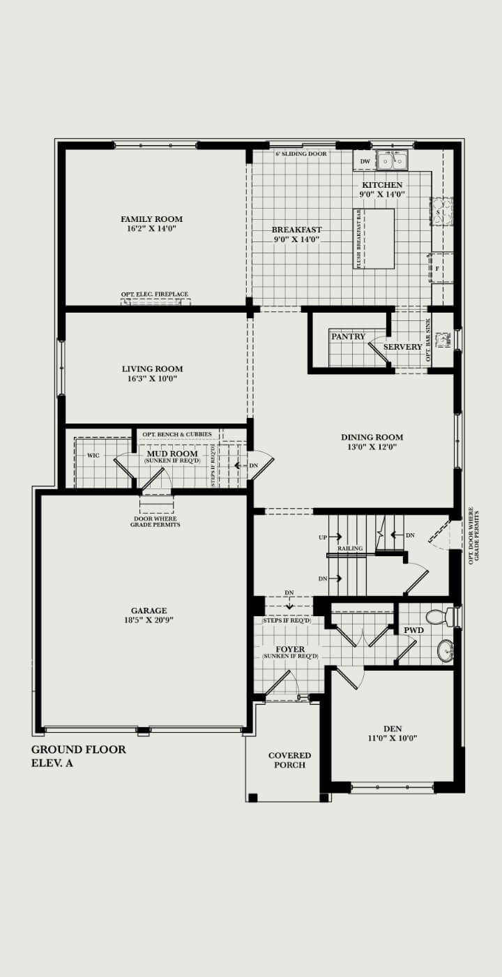 The Montrose floorplan