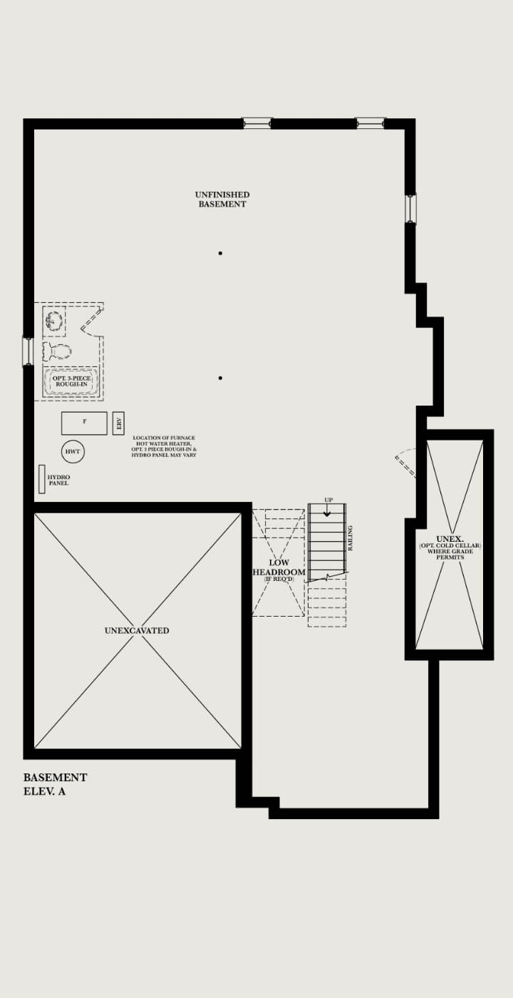 The Stonewright floorplan