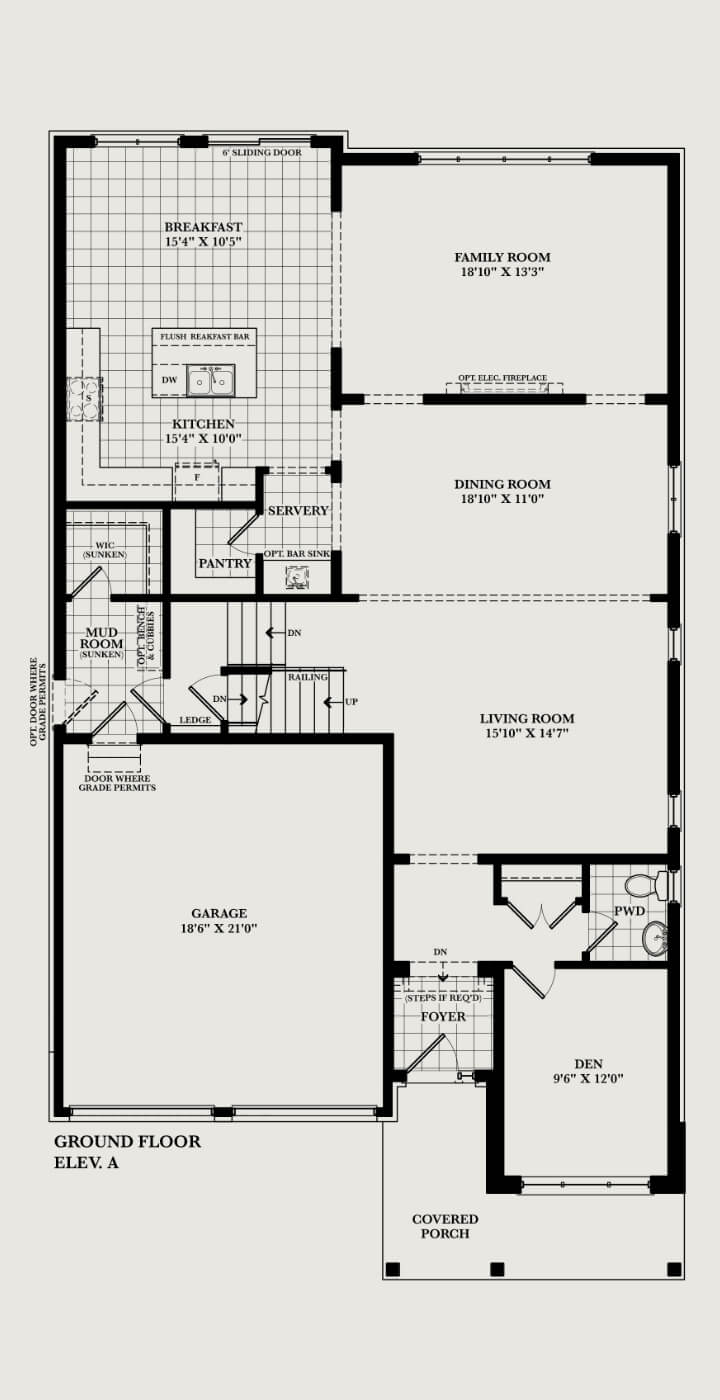 The Turner floorplan