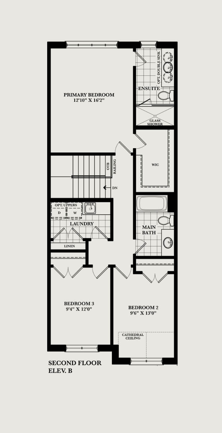 The Ainsworth floorplan