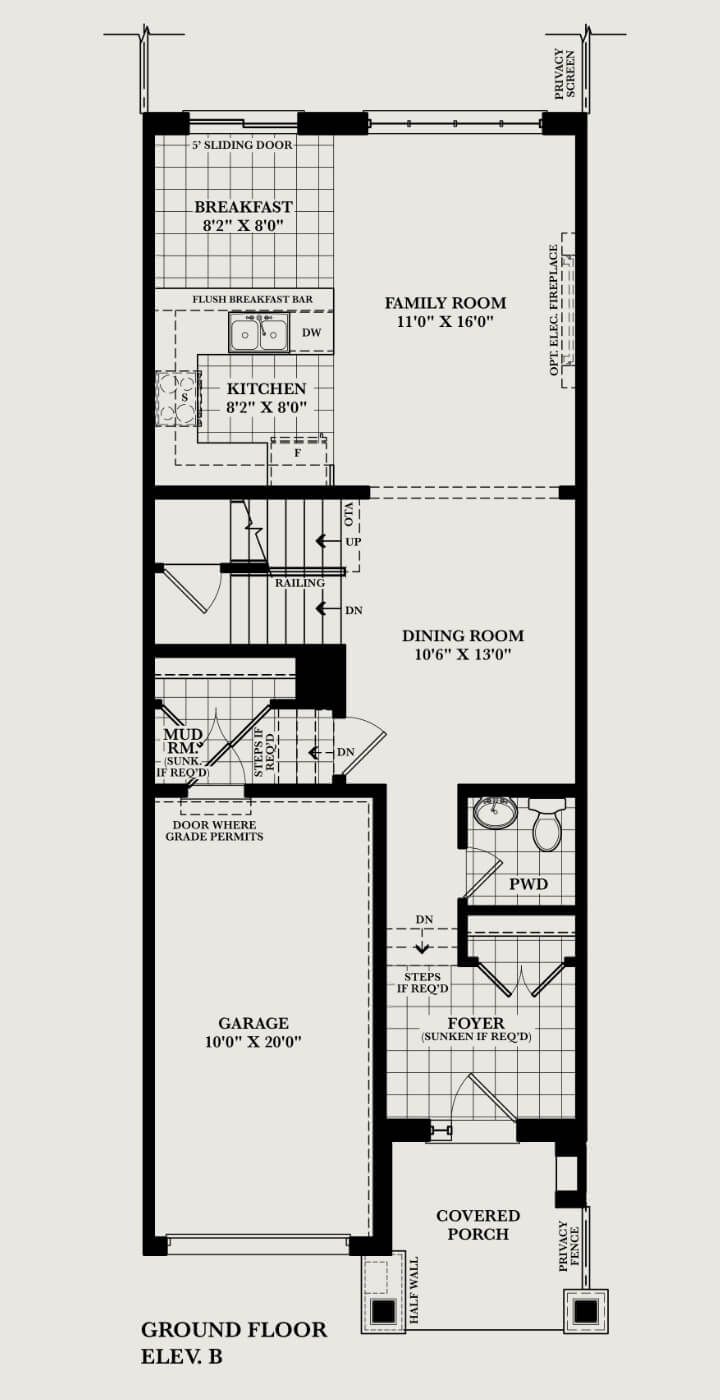 The Cooper floorplan