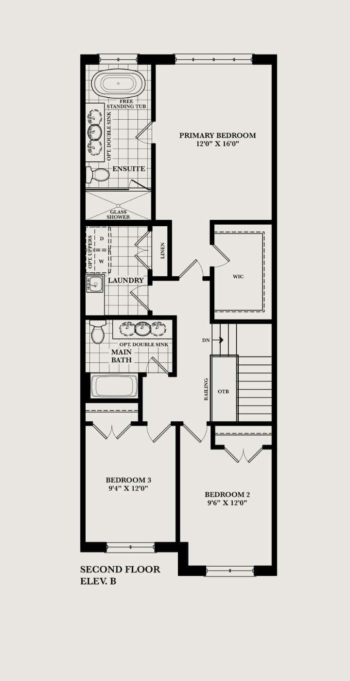 The Huxley floorplan