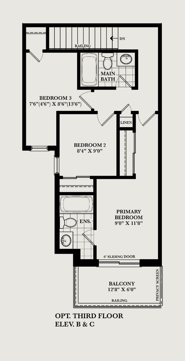 The Glen floorplan