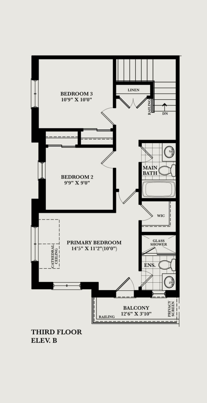 The Highland floorplan