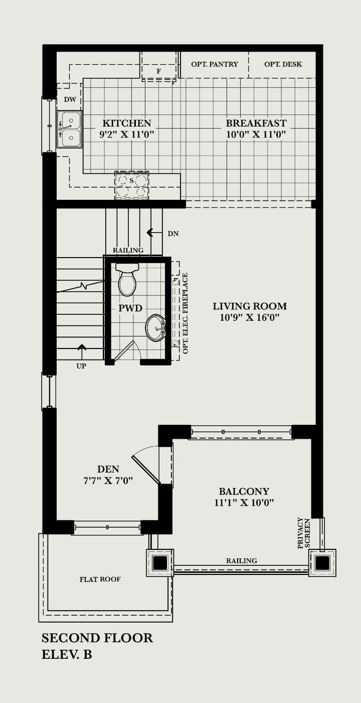 The Knoll floorplan